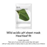 Abib Mild Acidic pH Sheet Mask Heartleaf Fit - imagine 2