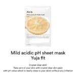Abib Mild Acidic pH Sheet Mask Yuja Fit - imagine 2