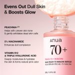 Anua Peach 70% Niacin Serum 30ml - imagine 14